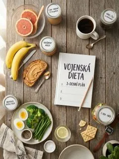 Vojenská dieta – 3denní plán
